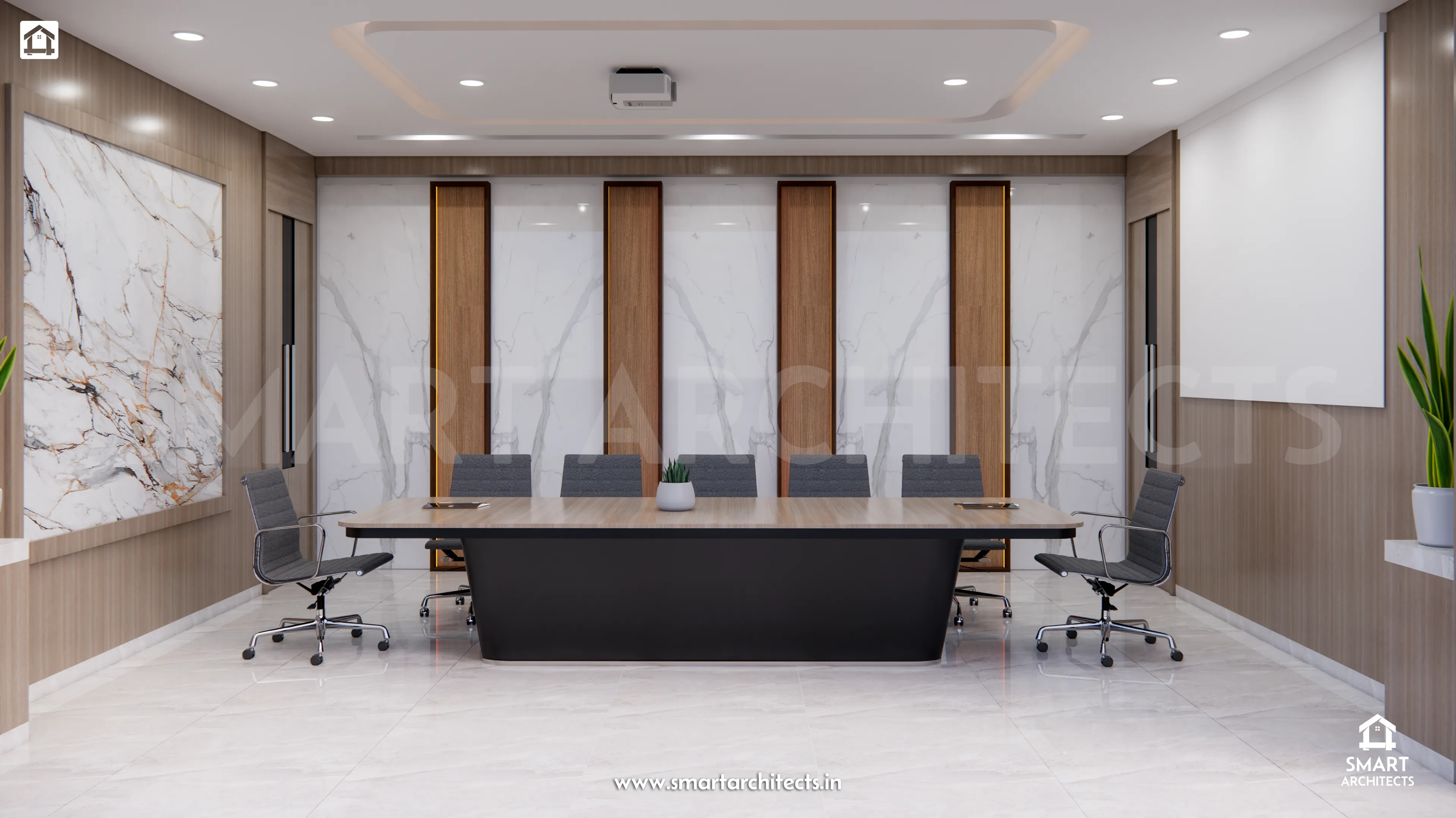 Office design by Smart Architects